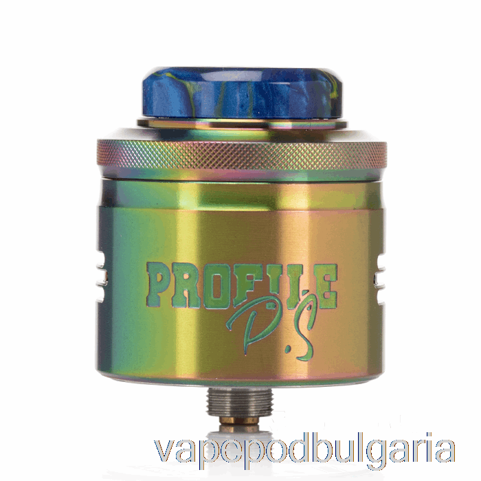 Vape 10000 Дръпки Wotofo Profile Ps Dual Mesh 28.5mm Rda Rainbow